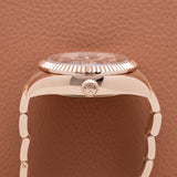 2021 Rolex Sky-Dweller Rose Chocolate Dial - Box and Papers (Ref. 236935)
