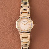 1990s Patek Philippe Nautilus Mini Factory Diamonds - Papers (Ref. 4700/53)