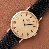 1972 Omega Ultra Slim Dress Watch - Solid Gold (Ref. D6672)