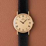 1972 Omega Ultra Slim Dress Watch - Solid Gold (Ref. D6672)