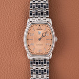 1998 Omega De Ville Jump Hour Salmon Dial On Bracelet (Ref. 4553.61)