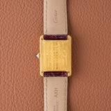 1980s Cartier Must Tank Classic Roman Dial (Ref. 590005)