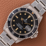 1984 Rolex Submariner Pumpkin Lume Unpolished and Mint (Ref. 16800)