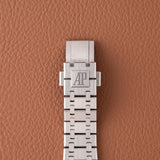 Audemars Piguet Royal Oak Blue Dial - Box and Papers (Ref. 15550ST)