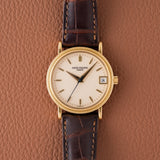 Patek Philippe Cream Dial Clous de Paris Calatrava - Original Box (Ref. 3802)