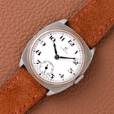 1941 Omega Enamel Dial Cushion Case