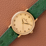 1990s Blancpain Villeret Yellow Mother of Pearl Dial