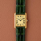 1980s Cartier Must Tank Cream Roman Dial (Ref. 590005)