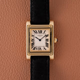 1990s Cartier Tank à Vis CPCP Guilloche Dial (Ref. 2484D)