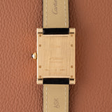 1990s Cartier Tank à Vis CPCP Guilloche Dial (Ref. 2484D)