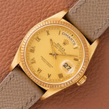 1978 Rolex Day-Date Lemon Roman Dial Catalan Date (Ref. 18038)