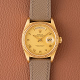 1978 Rolex Day-Date Lemon Roman Dial Catalan Date (Ref. 18038)