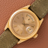 1972 Rolex Day-Date Havana Dial - Catalan Day Disk (Ref. 1803)