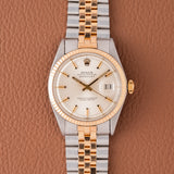 1970s Rolex Datejust Two Tone Rose Gold (Ref. 1601)