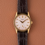 1995 Patek Philippe Calatrava Patina DIal - Box and Papers (Ref. 3796J)