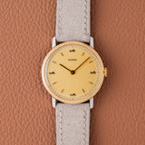 Hermès Ultra Slim Two-Tone Dress Watch