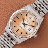 1996 Rolex Datejust Unpolished Tropical Dial - Caseback Sticker (Ref. 16234)