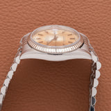 1996 Rolex Datejust Unpolished Tropical Dial - Caseback Sticker (Ref. 16234)
