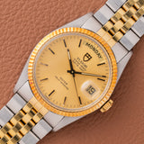 1990 Tudor Prince Date-Day Two Tone - Unpolished (Ref. 94613)