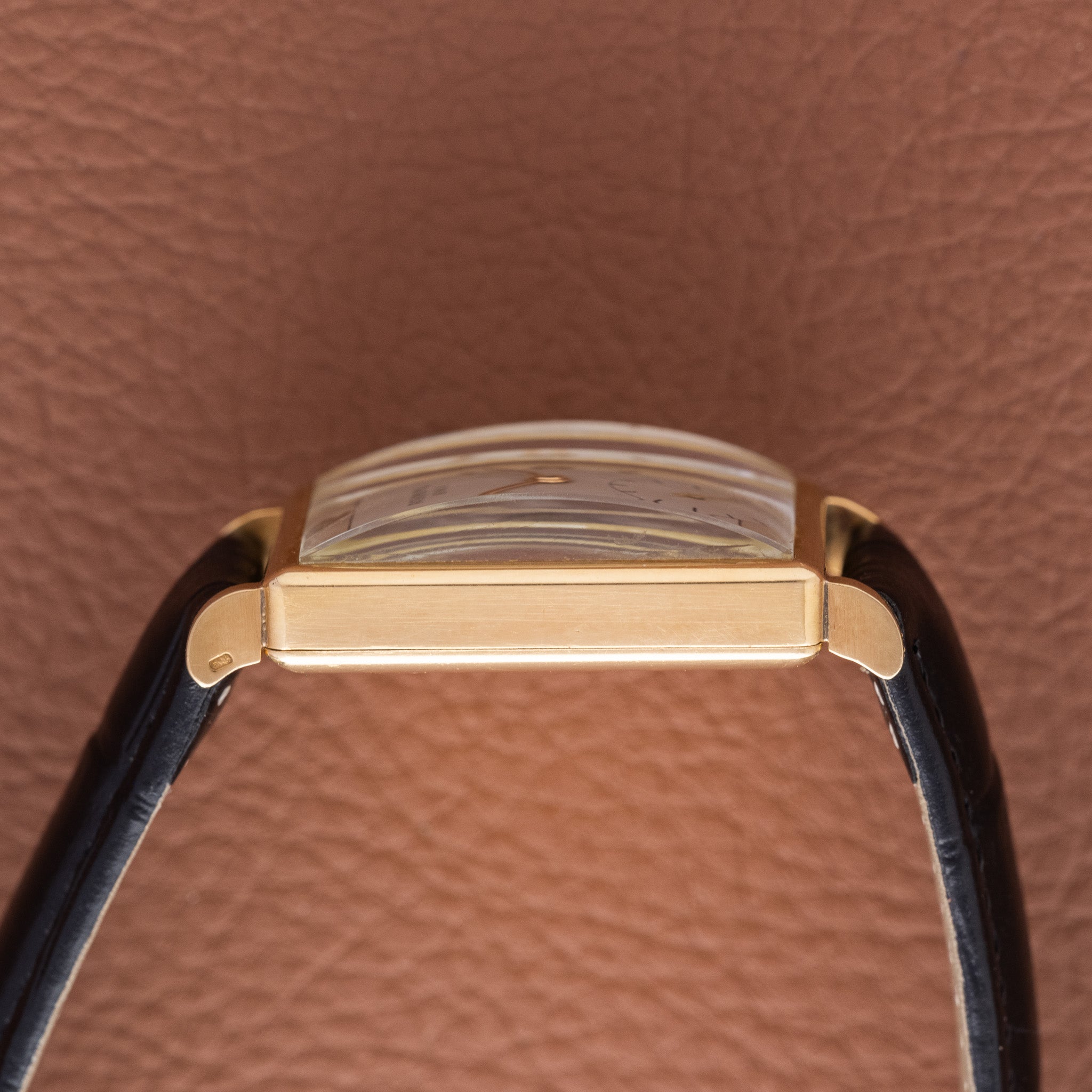 c. 1942 Patek Philippe Rectangular Sector Dial & Wenger Case (Ref