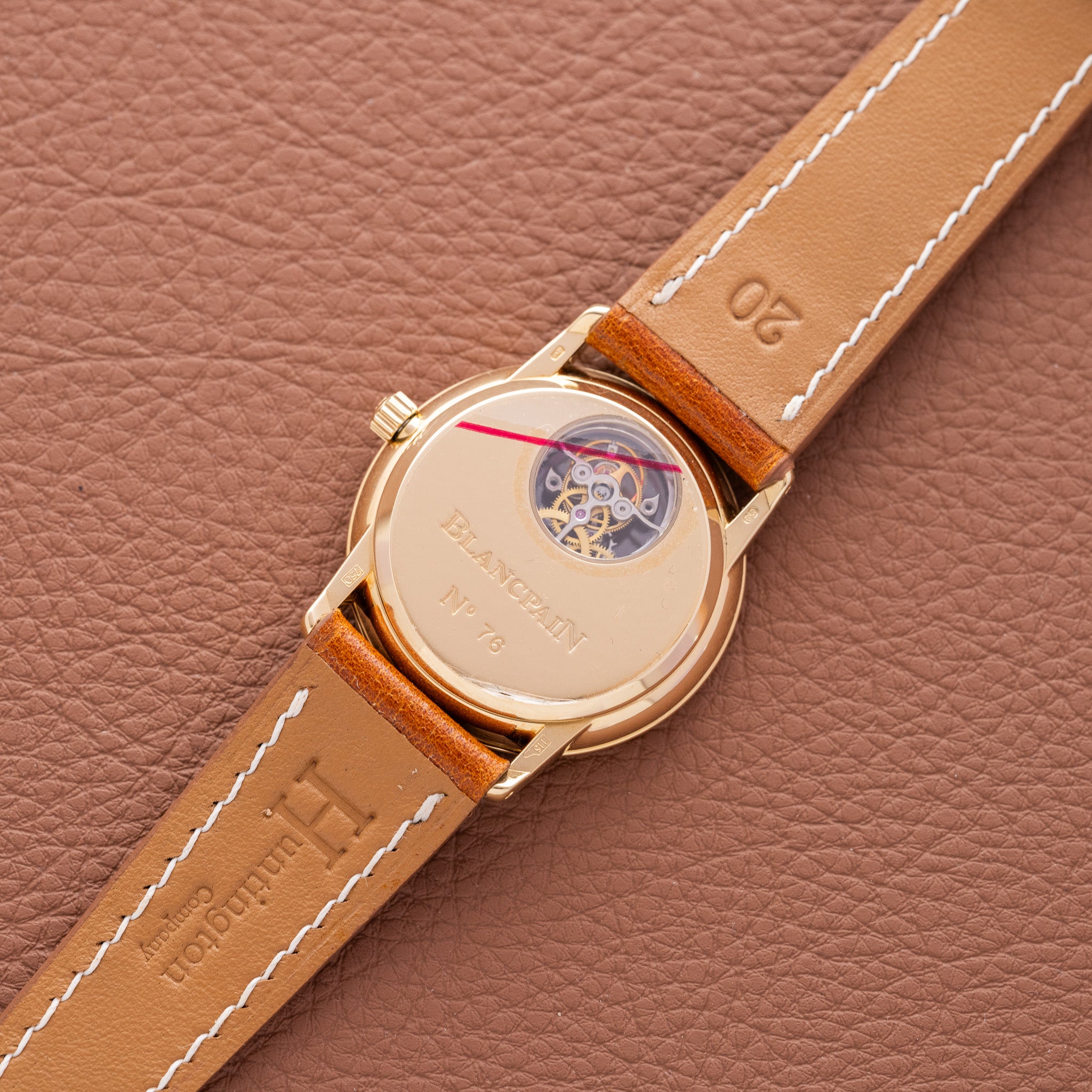 Blancpain Villeret Flying Tourbillon In Yellow Gold (Ref. 0023