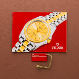 2000 Tudor Prince Chronograph Reverse Panda - Box and Tag (Ref. 79280)