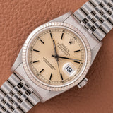 1995 Rolex Datejust Warm Rail Track Dial (Ref. 16234)