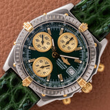 Breitling Chronomat Green Dial Chronograph (Ref. B13050.1)
