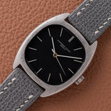 1970s Audemars Piguet Tonneau Matte Black Dial (Ref. 5369)