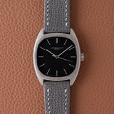 1970s Audemars Piguet Tonneau Matte Black Dial (Ref. 5369)
