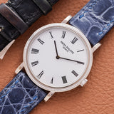 Patek Philippe Calatrava White Gold Open Caseback (Ref. 5120G)