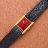 Cartier Must De Tank Mechanical 'True Red' Dial