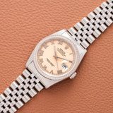 1989 Rolex Datejust Rare Cream Roman Dial (Ref. 16234)