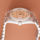1996 Rolex Datejust Warm Silver Dial Patina (Ref. 16234)