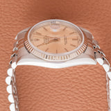 1996 Rolex Datejust Warm Silver Dial Patina (Ref. 16234)