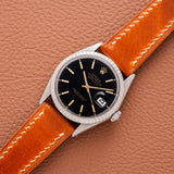 1973 Rolex Datejust Gilt Matte Black Dial (Ref. 1603)
