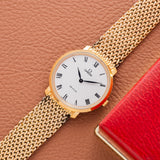 1974 Omega De Ville Roman Dial W/ Rare Bracelet - Box (Ref. 111.0107)