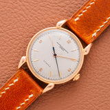 Vacheron Constantin Turler Signed Rose Gold w/ Horn Lugs