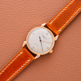 Vacheron Constantin Turler Signed Rose Gold w/ Horn Lugs