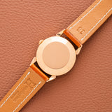 Vacheron Constantin Turler Signed Rose Gold w/ Horn Lugs