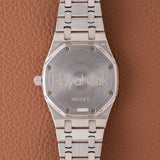 Audemars Piguet Royal Oak White Gold Tropical Dial - Box and Papers (Ref. 14790BC)