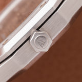 Audemars Piguet Royal Oak White Gold Tropical Dial - Box and Papers (Ref. 14790BC)