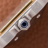 Cartier Santos Carrée Two Tone Unpolished - Box and Papers (Ref. 2961)