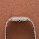 Cartier Santos Carrée Two Tone Unpolished - Box and Papers (Ref. 2961)