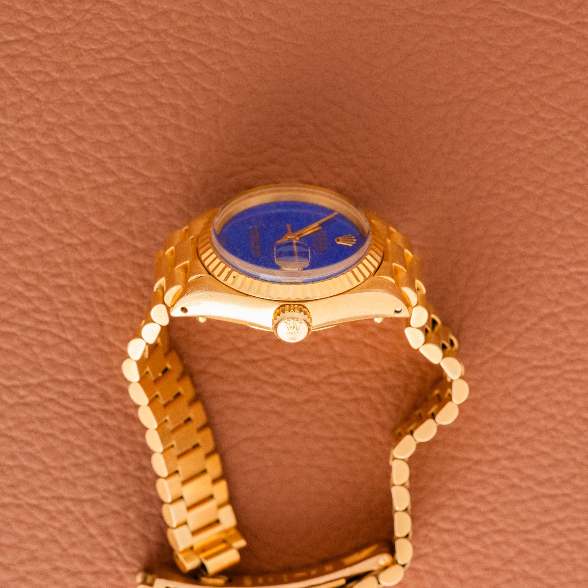 1979 Rolex Datejust Yellow Gold Lapis Dial (Ref. 6917
