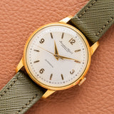 IWC Rare Automatic 18k Gold Gullioche Dress Watch