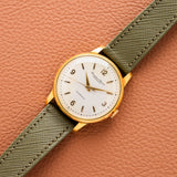IWC Rare Automatic 18k Gold Gullioche Dress Watch