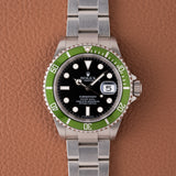 2008 Rolex Submariner Date Kermit - Engraved Rehaut (Ref. 16610LV)