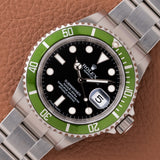 2008 Rolex Submariner Date Kermit - Engraved Rehaut (Ref. 16610LV)