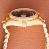 1980s Rolex Day-Date Yellow Gold Blue Dial - Italian Date Wheel (Ref. 18038)